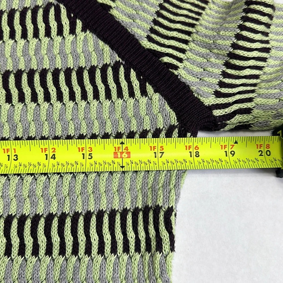 Lululemon‎ Devi Crew Pullover Long Sleeve Sweater Knit Womens Green Purple - Picture 5 of 8